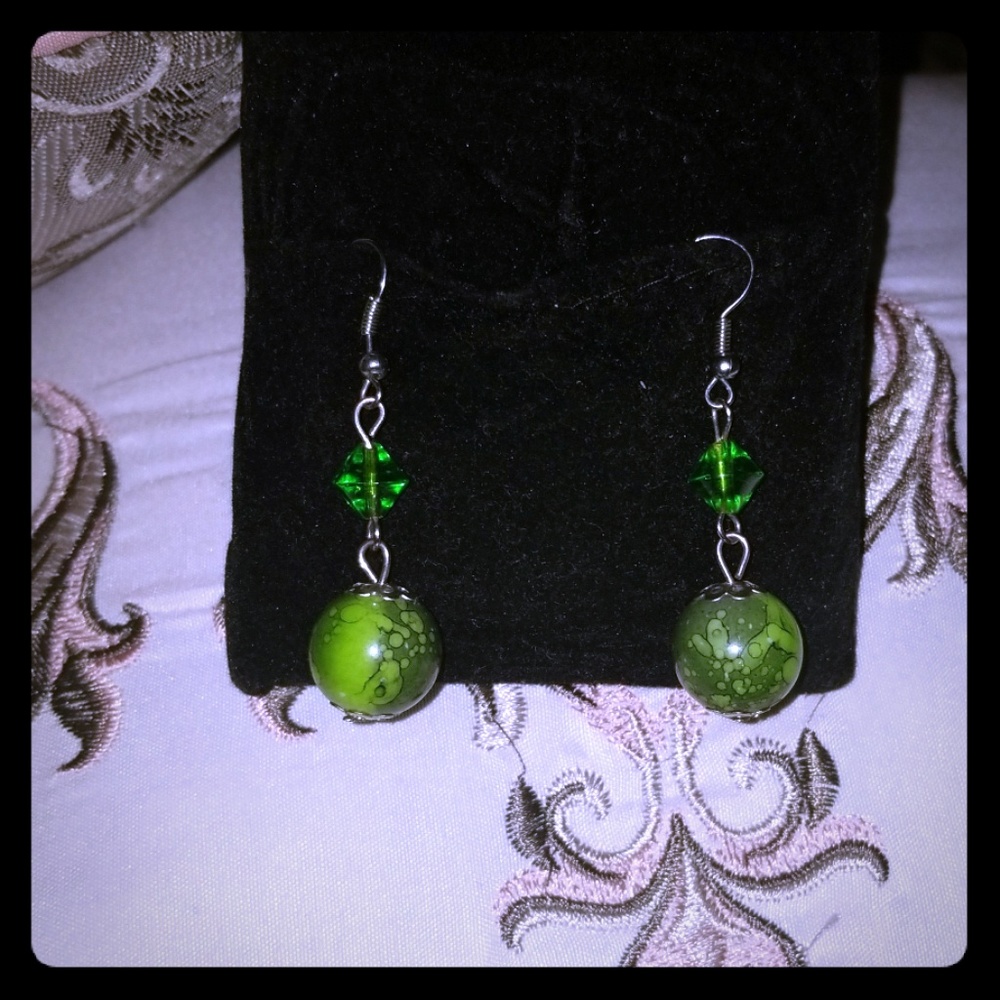 Vintage Jade Earrings